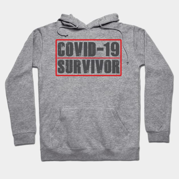 Corona Covid-19 Survivor Hoodie by SheepDog